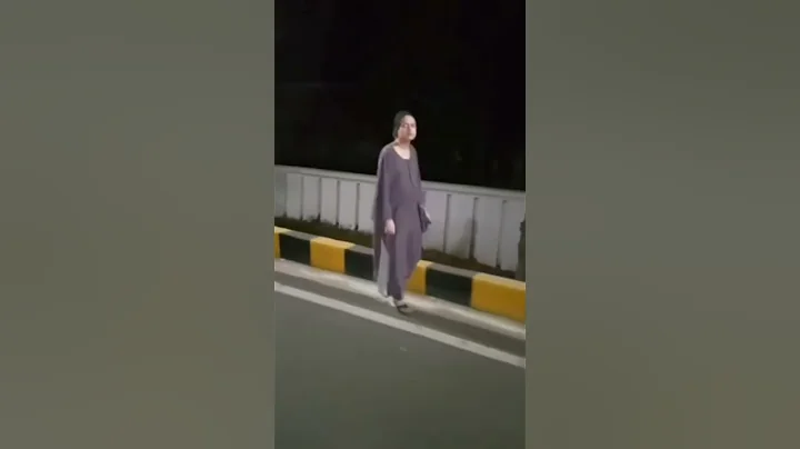 Ghost walking on road  👻 #shorts  #viral #funnyvideo
