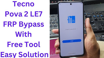 Tecno Pova 2 LE7 FRP Bypass With Free Tool - tecno le7 frp bypass - tecno le7 frp bypass android 11