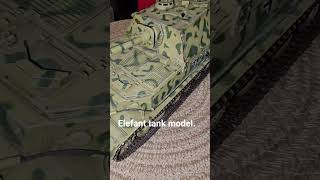 My Elefant (Sd.Kfz. 184) model.