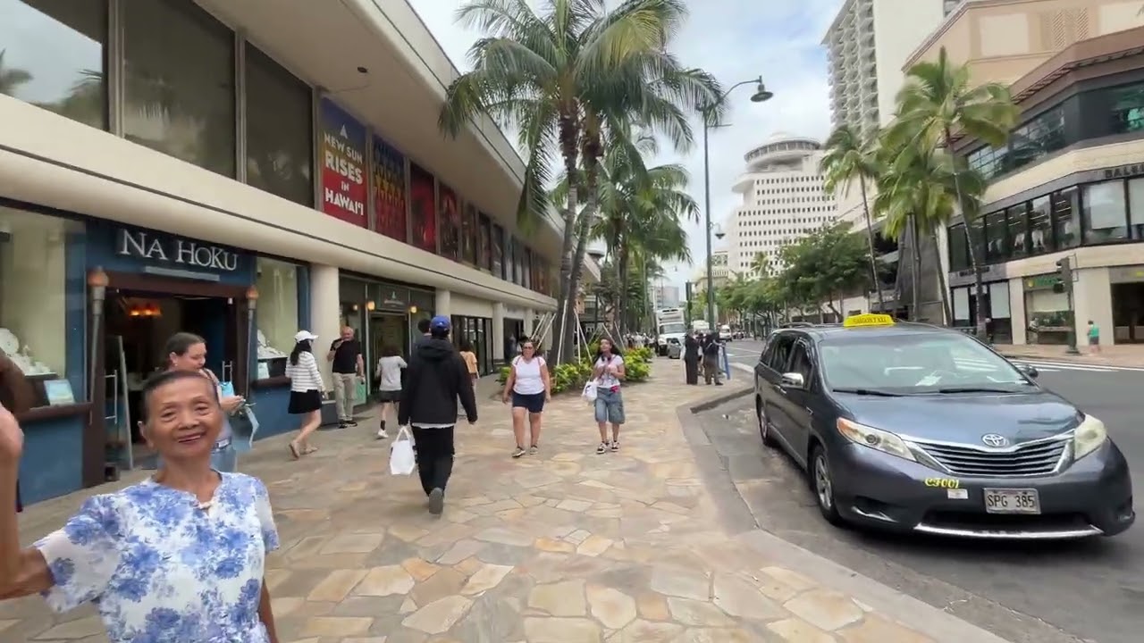 Around Waikiki with Mother🌸🌺
