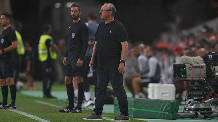 Rafa Benítez tras el SL Benfica vs RC Celta (2-0)