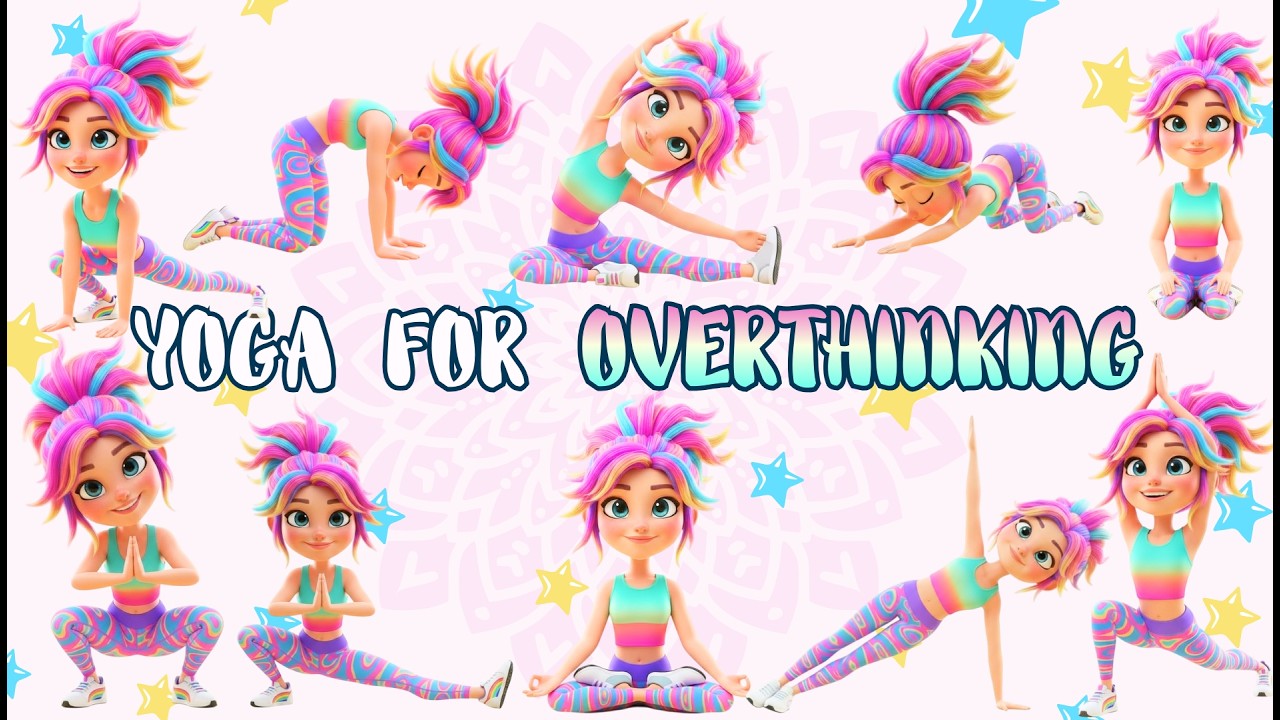 Gentle Relax Yoga | Easy Calm Poses | Yoga for Children