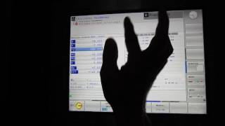 The setting of Heidenhain uses the touch probe