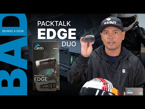 Cardo Packtalk Edge : test de l'intercom haut de gamme - Moto Intercom