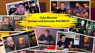 Cube Monster board game reviews and previews mix