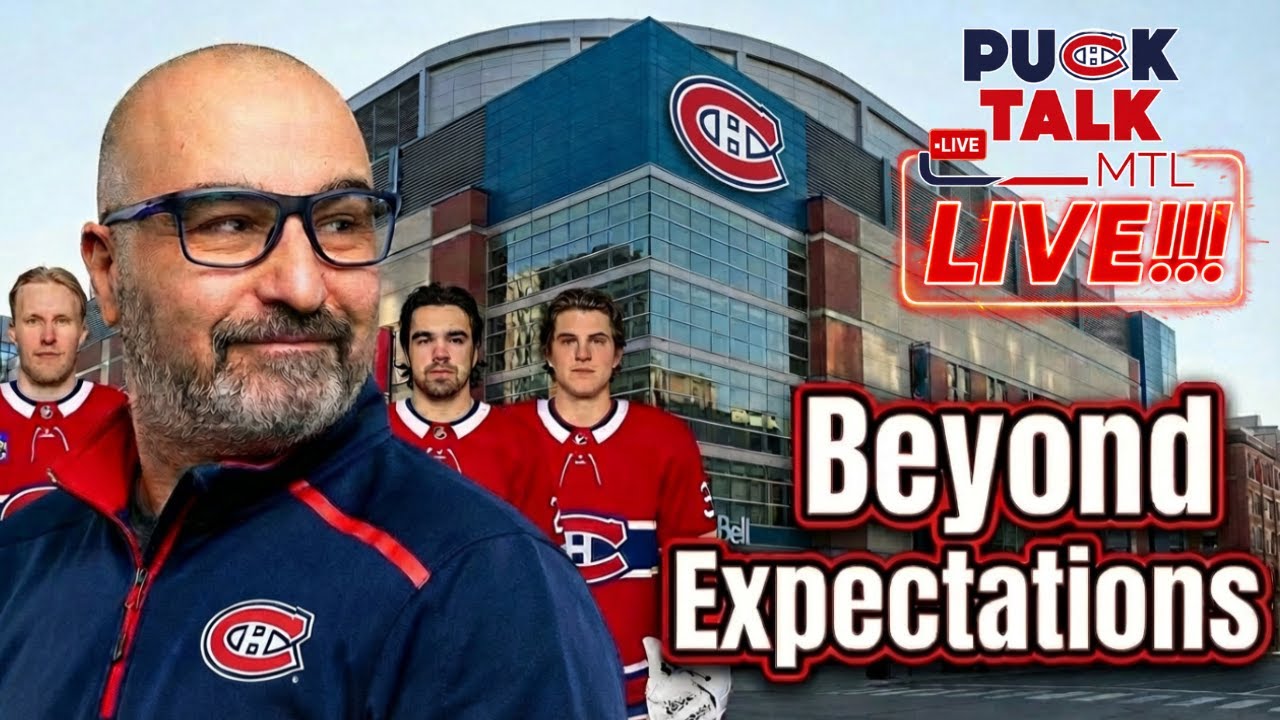 Habs Performing BEYOND Expectations!!! | Puck Talk MTL LIVE!!!!