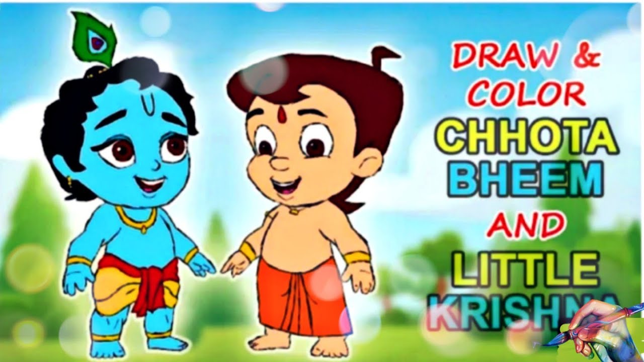 Draw & Color Chhota Bheem Apk Download for Android- Latest version 1.1.5-  com.greengold.dotswithbheem