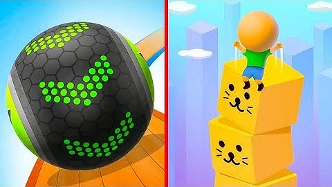 Going Balls Vs Cube Surfer Gameplay Android,iOS New Update Mobile Game