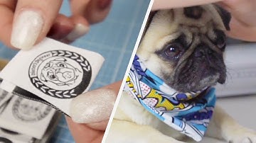 Order Custom Woven Labels for Dog Owners | Wunderlabel