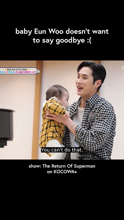 don't separate them !! 🥺 #shorts #kocowa #chaeunwoo #thereturnofsuperman