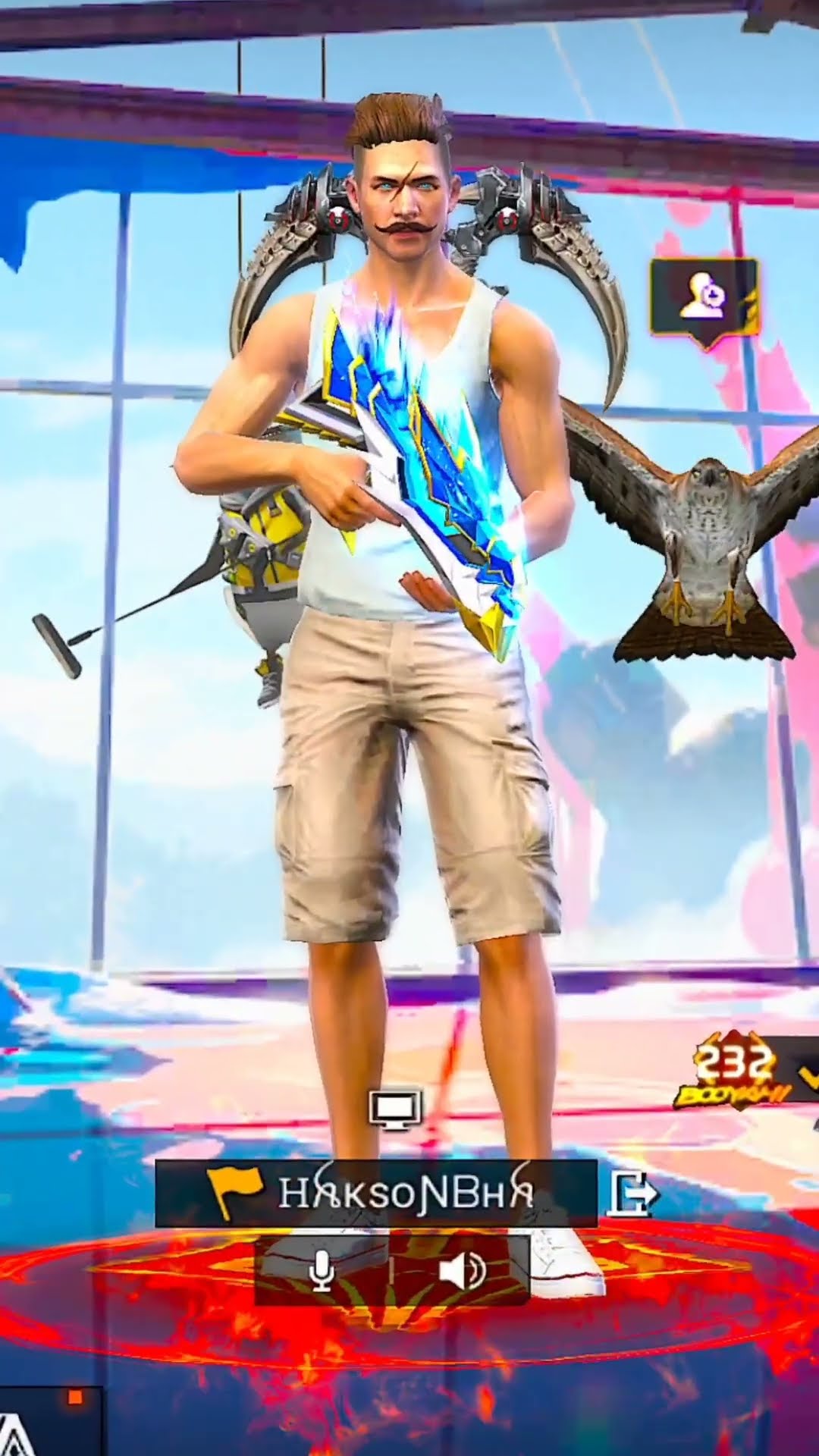 Collection Verses With World Cutest Free fire Girl YouTuber - Garena free fire max #shorts