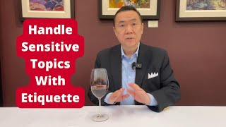 Sensitive Topics on a Conversation: Death | APWASI | Etiquette | Dr. Clinton Lee