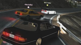 Tandem drift practice.