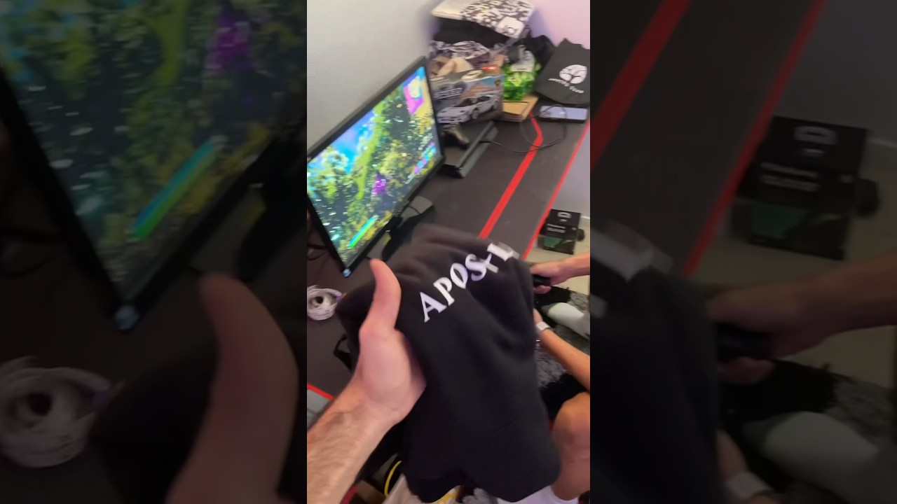 Win this game of fortnite to win the free Apostle hoodie‼️ 