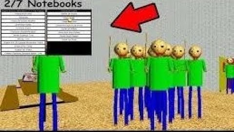 Baldis Basics in Education and Learning - MOD MENU! | AaronPlays