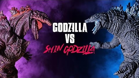 GODZILLA VS SHIN GODZILLA (EPIC STOP MOTION BATTLE)