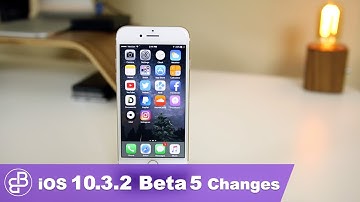 iOS 10.3.2 Beta 5 Released: More Bug Fixes!