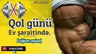 #EvdeQal2 | Zalsız & Alətsiz qol məşqi | Səbuhi İsazadə