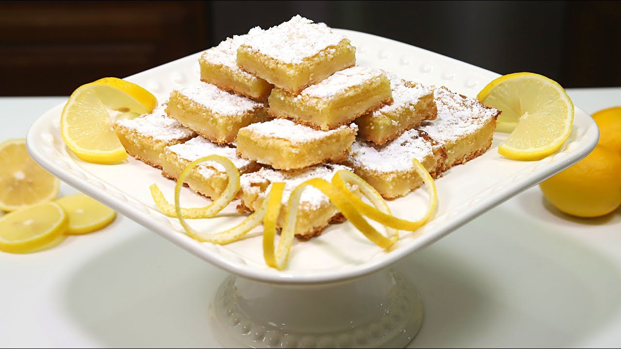 6 Secrets to the BEST Lemon Squares Ever! YouTube