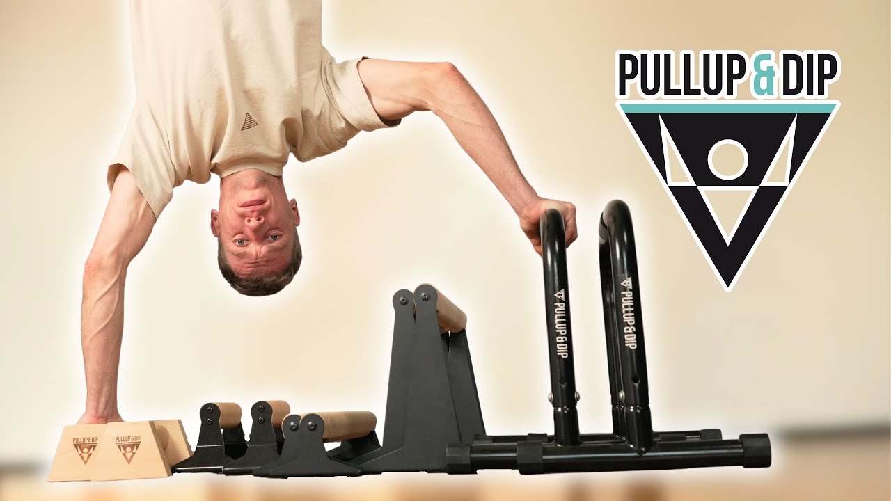 Wooden Parallettes by Pullup & Dip - World's Most Ergonomic