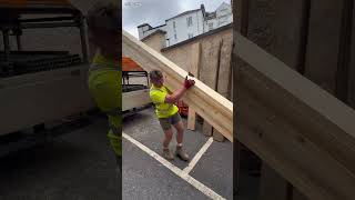 This Bodybuilder Mocked a Construction Worker Until He Saw His Real Strength😭 (@thescaffguy)