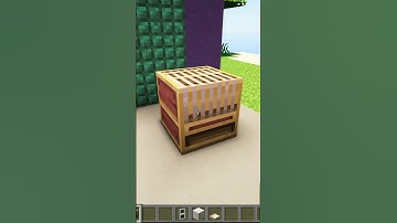 How to build a washing machine in Minecraft #shorts