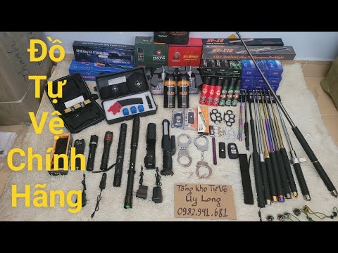 Video BÁO GIÁ CÔNG KHAI CÁC MẶT HÀNG TỰ VỆ : BATON, XỊT CAY,... - youtube