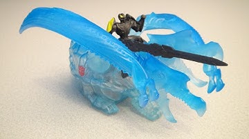 TRANSFORMERS 4 BUMBLEBEE AND STRAFE DINO SPARKERS AGE OF EXTINCTION VIDEO REVIEW