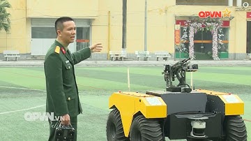 Sản phẩm robot chiến đấu của Học viện Kỹ thuật Quân sự
