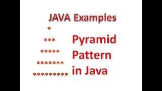 Pyramid Pattern in java (Any number of rows) - Hindi