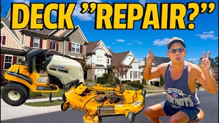 Repairing a rotted deck!  Hard to find so I have to fix it!
