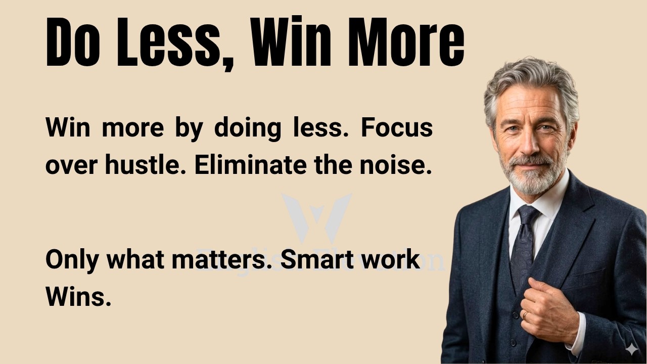 Do Less, Win More || The Smart Way to Succeed || Motivational Video🔥 ...
