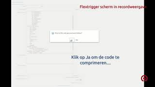 Infor EAM Extensible Framework flextrigger SQL minifier