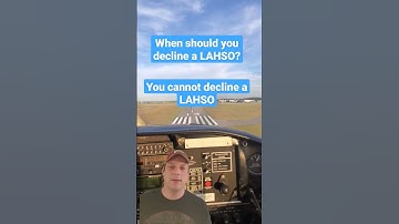 Private Pilot Test Prep / Land and Hold Short LAHSO / Learn To Fly / How To Fly #flighttraining