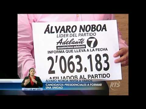 Álvaro Noboa apuesta