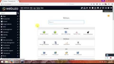 Basic Webuzo Settings [How to]