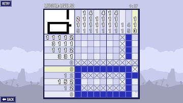 Picross Touch (Medium Level 52) Gameplay and Tutorial