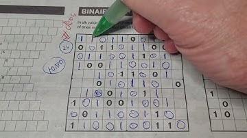 (#8204) Saturday. Binary01 Sudoku puzzle. Bonus Extra edition. 03-16-2024 Extra part 3 of 4