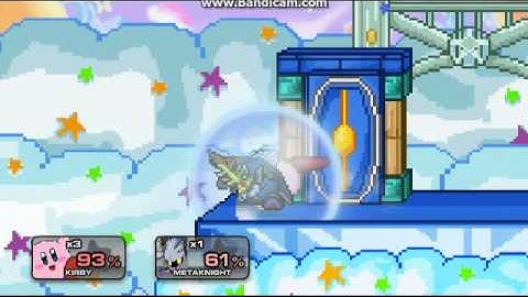 Super Smash Flash 2 0.9 Kirby vs Meta knight