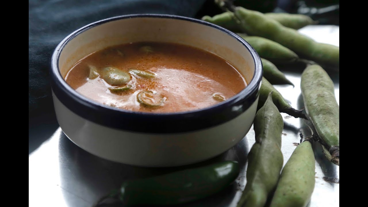 Fired broad or lima beans YouTube