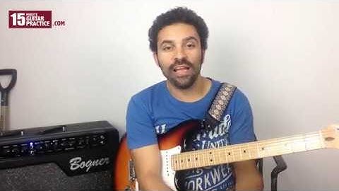 Ascending A minor lick – Guitar Licks from the Blue Book #2