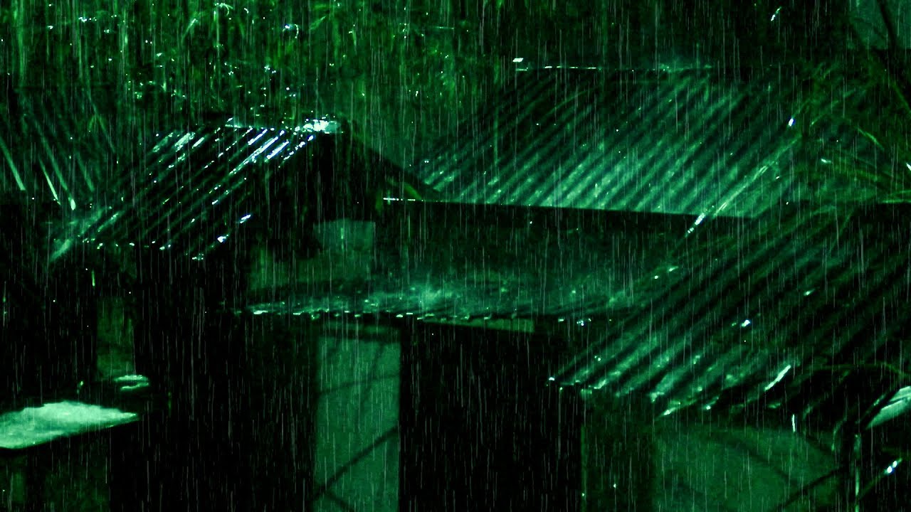 Rain Sounds to Sleep With Loud Thunder ⛈️ Relieves Stress and Anxiety to Help You Sleep