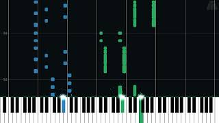 Spear Of Justice Beta - Undertale - Intermediate Piano Tutorial