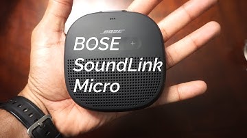 Bose Soundlink Micro Unboxing | App Info