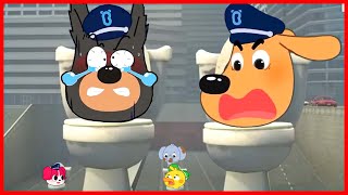 Sheriff Labrador - Skibidi Toilet Meme Song ( Part 35 )