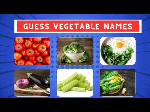 Guess The Vegetable
