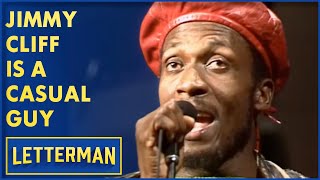 Jimmy Cliff Keeps It Casual David Letterman