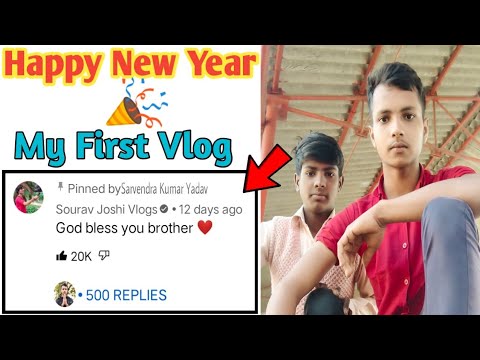 Happy New Year 🎉 My First Vlogs ️ - YouTube