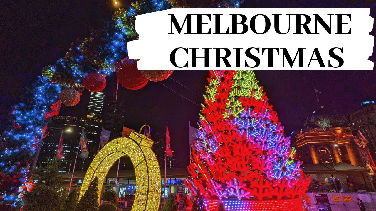 Christmas Lights In Melbourne 2020 With a very special guest, Santa