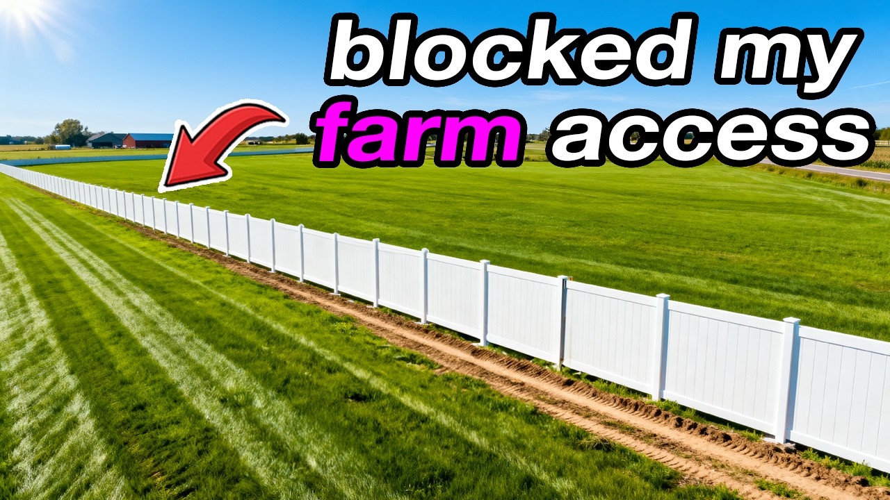 They Tried To Landlock My Property With A Fence… I Never Signed Anything